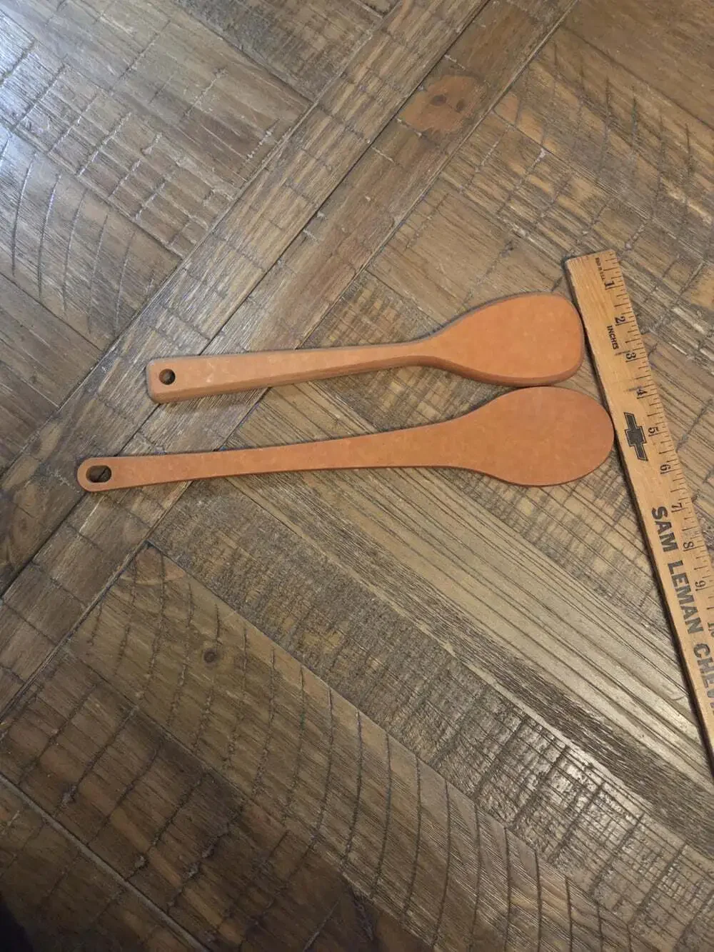 2 Epicurean Natural Wood Spoons